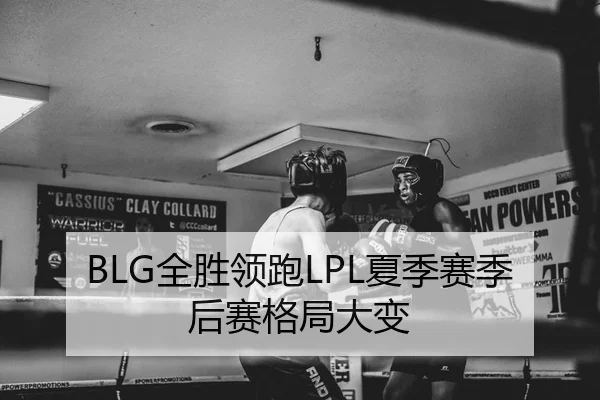 BLG全胜领跑LPL夏季赛季后赛格局大变